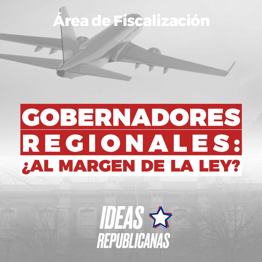 Gobernadores Regionales ¿al margen de la ley?