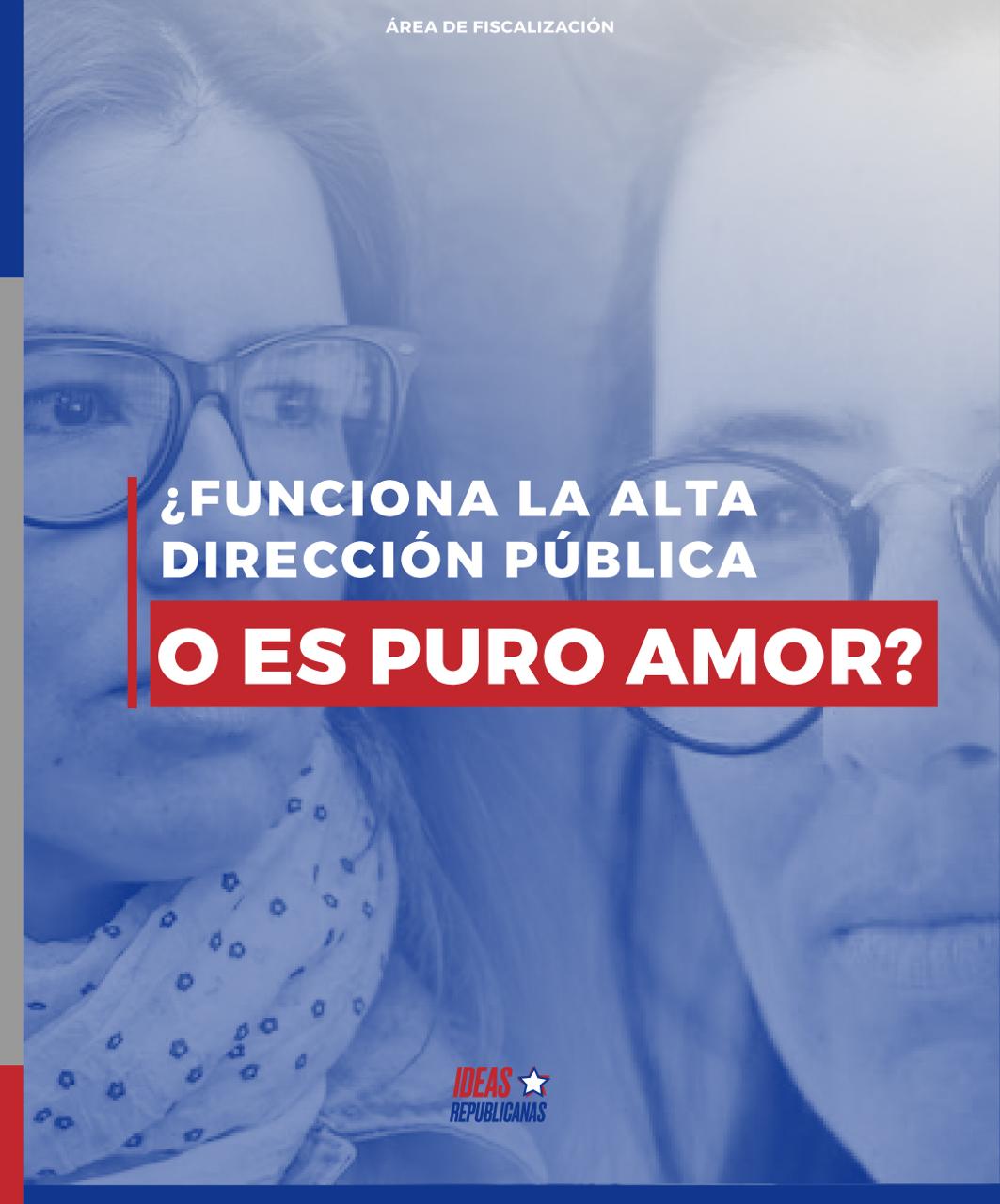 ¿Funciona la Alta Dirección Pública o es puro Amor?
